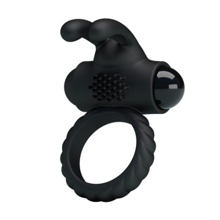 Anillo Vibrador Black Bunny Eudora