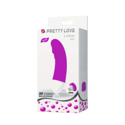 Vibrador Luther de Punto G y Clítoris Pretty Love.