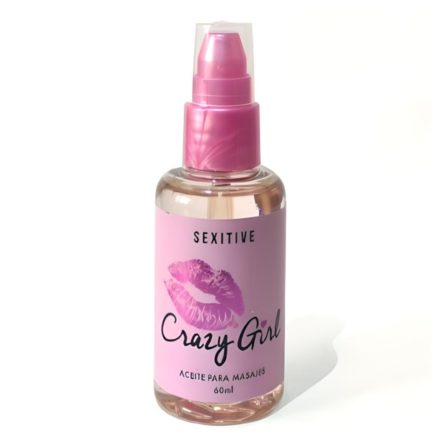 aceite de masaje crazy girl sedoso